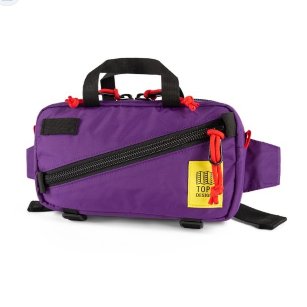 Topo Designs Quick Pack - Purple and Black